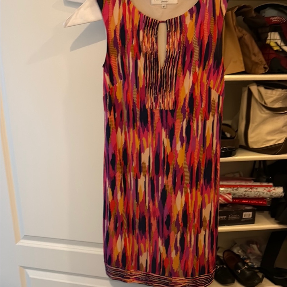 Vibrant Multicolor Sleeveless Dress